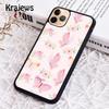Krajews BUTTERFLY FLORAL PATTERN COLLECTION Phone Case Cover For iPhone 17 Air 16 15 14 Plus 11 12 13 Pro Max Fundas