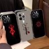 Berserk Guts Heißes Anime-Handyhülle Für IPhone 16 15 8 7 6 6S Plus X SE XR XS 14 11 12 13 Mini Pro Max Handyhülle