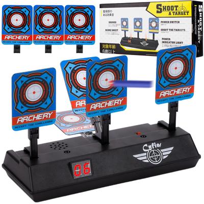Electronic Target 4 Electron Gun Shooting Automatic Rising Electronic Targets Targets Toys, Sets, Targets, Function, Children's Toys, 1 + 3