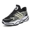 Men's Shoes Spring Men's Sports Shoes Breathable Mesh Running Lace-up Round Head Fashion Casual Shoes Handsome