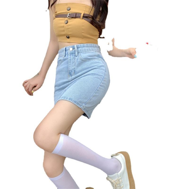 Dámské jarní jednobarevné sukně Jean Pencil s vysokým pasem