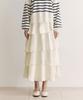 Zero Street [3 Colors] Tiered Flare Skirt
