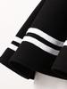 Womens Flared A Line Miniskirt High Waist Wide Elastic Band Casual Striped Hem Skirt for Girls or Ladies Daily Outfits