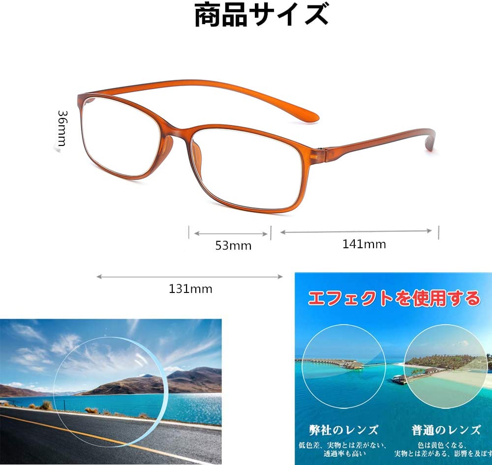 Magnifying Magnifying Craft UV400 Reduces Perfect for Detailed Gift Set of 7 Glasses, 1.8x Glasses, Magnifier, Anti-Blue Light, Protection, Fatigue,