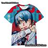 Chainsaw Man Anime 3d Prited Tops Boys Tshirt Girls Tshirts Children's Short Sleeve T-shirt Child Casual Clothes 4-14 Years