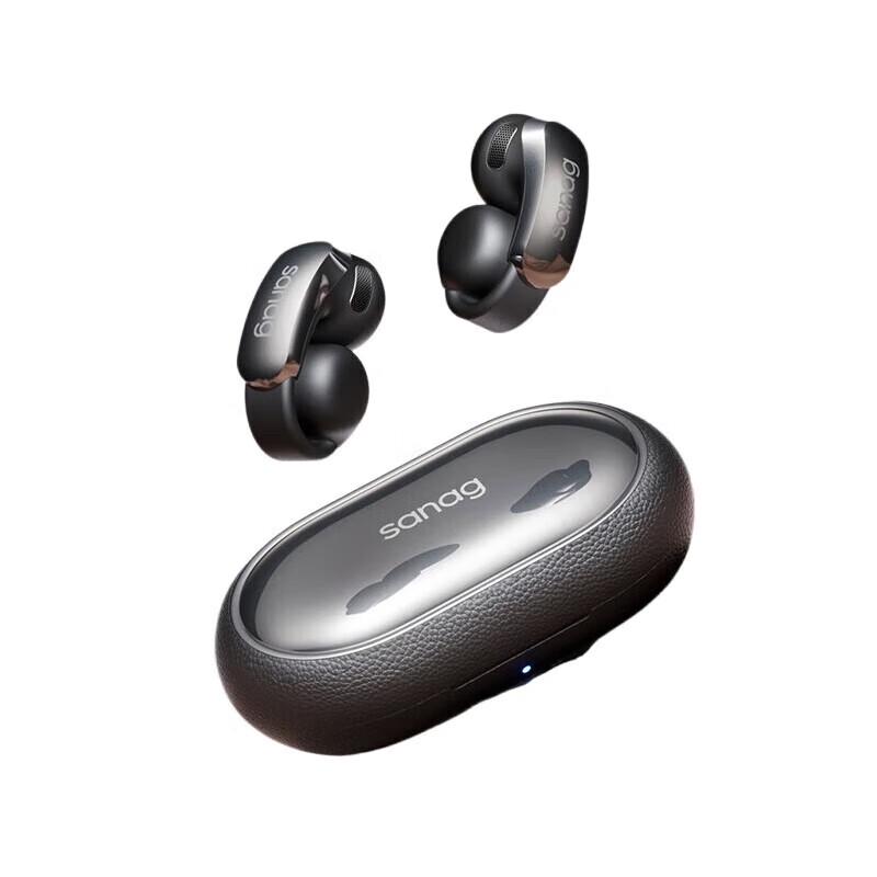 

SANA S9S AI Open-Ear Bluetooth Ear Clip Headphones