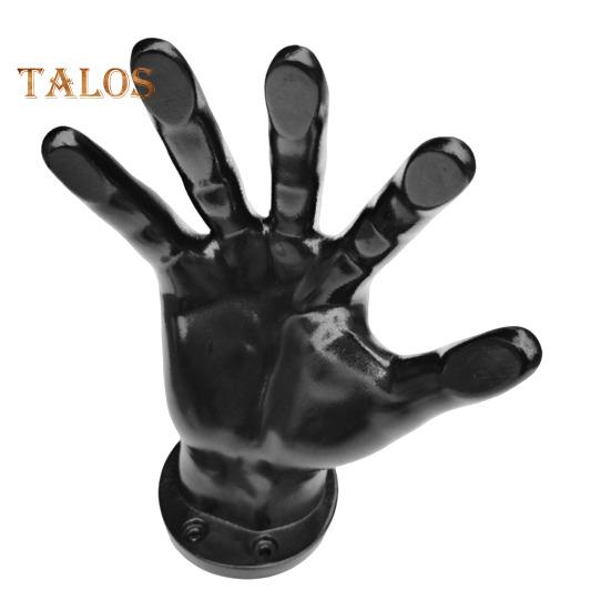 

Настенный держатель для футбольных мячей, простая установка, многоцелевая стойка для демонстрации баскетбольных, футбольных, волейбольных мячей в форме руки чёрный