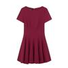 TAOP&ZA Damen Elegantes Mini-Kleid mit Rüschensaum - Frühjahrskollektion