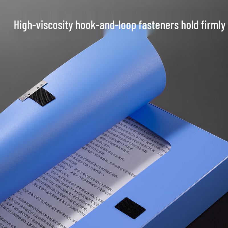 Deli A4 Plastic File Box, Pack of 4