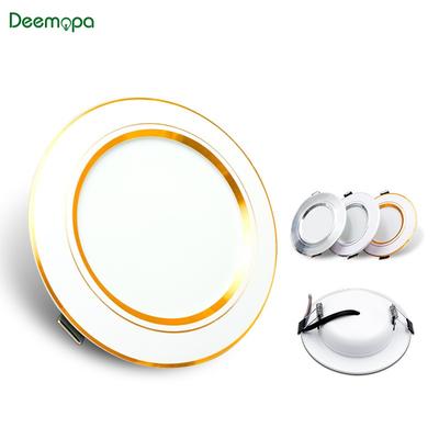 Led Downlight 5W 9W 12W 15W 18W AC110V 220V Gömme Tavan Aydınlatması DC12V 24V Yuvarlak Panel Downlight Spot Aydınlatma