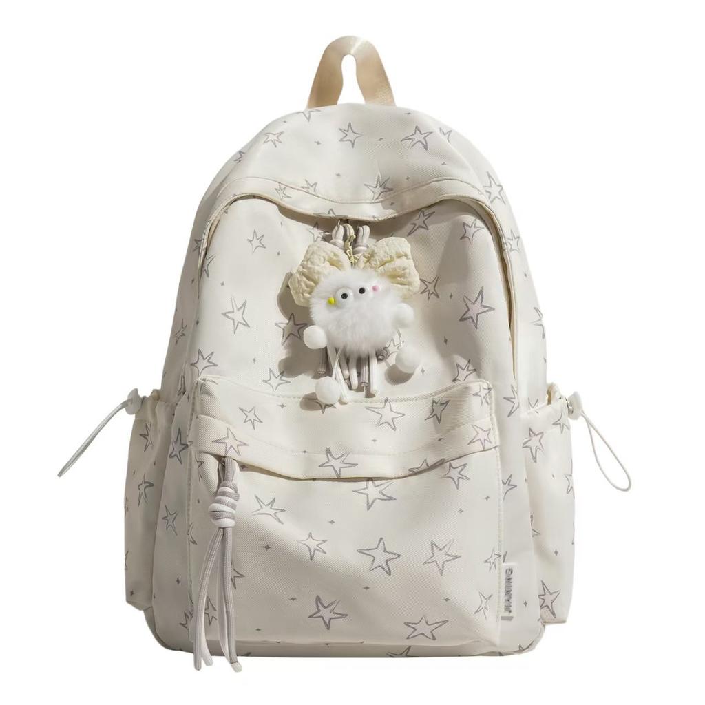 Schoolbag new junior high school student schoolbag Korean high-value star 1011 girl heart backpack Mori large-capacity backpack