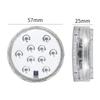 Underwater Lamp RGB Waterproof Swimming Pool LED Lamp Fish Tank Hot Tub Pond Swimming Pool Bathtub Aquarium Decor