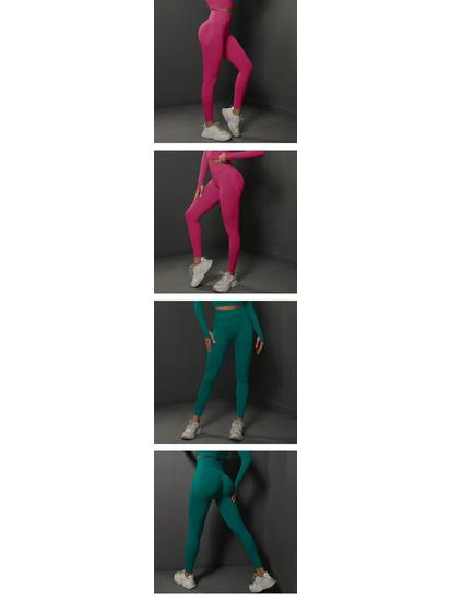Peach Butt Yoga High-Waisted Hip-Lifting Fitness Pants for Women – High Elasticity Tight Running Sports Pants
