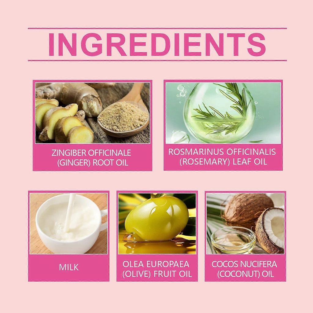 Hoegoa Ginger Milk Repairing And Moisturizing Hair Mask - Prevents Dry And Frizzy Hair, Smooth, Shiny, Repairing, And Softening Conditioner