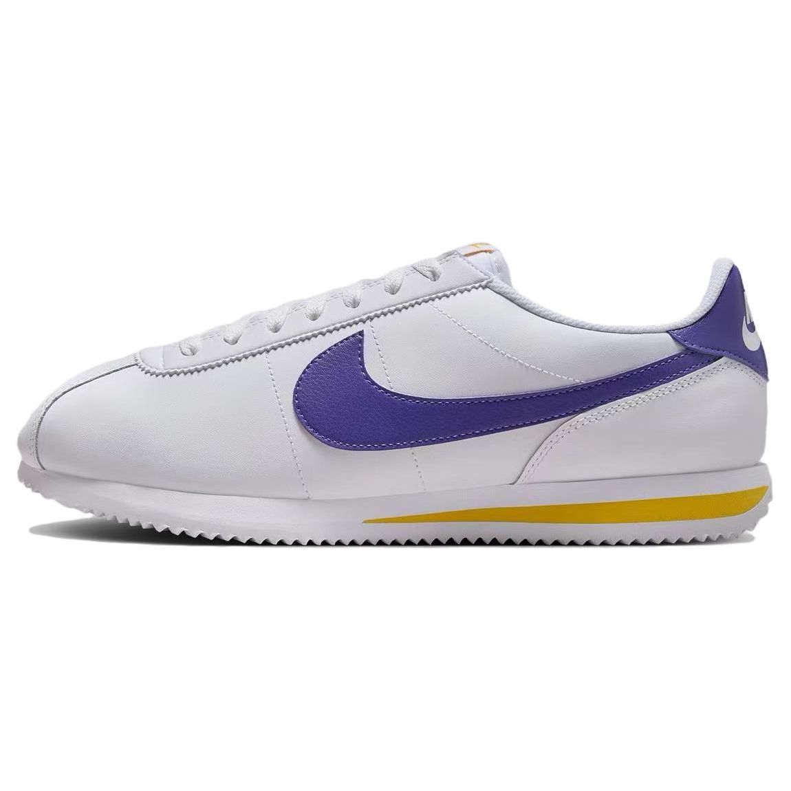 Nike Cortez Lakers Мужские кроссовки Белый Varsity-Maize Varsity-Purple DM4044-106 41