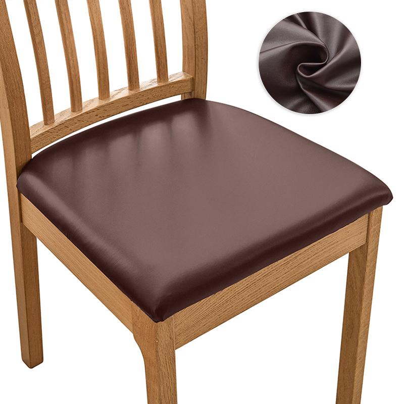Waterproof Chair Cover Stretch Dining Chair Seat Covers Cheap Anti-Slip Chairs Slipcovers For Hotel Home Kitchen Living Room