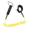 9.8ft Surf Leash Spiral TPU Coiled Stand Up Paddleboard Rope Surfboarding Ankle Strap 360 Degree