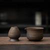 Japanese Style Kiln-Change Retro Ceramic Matcha Bowl Tea Bowl Tea Whisk Stand Tea Whisk Placement Tool