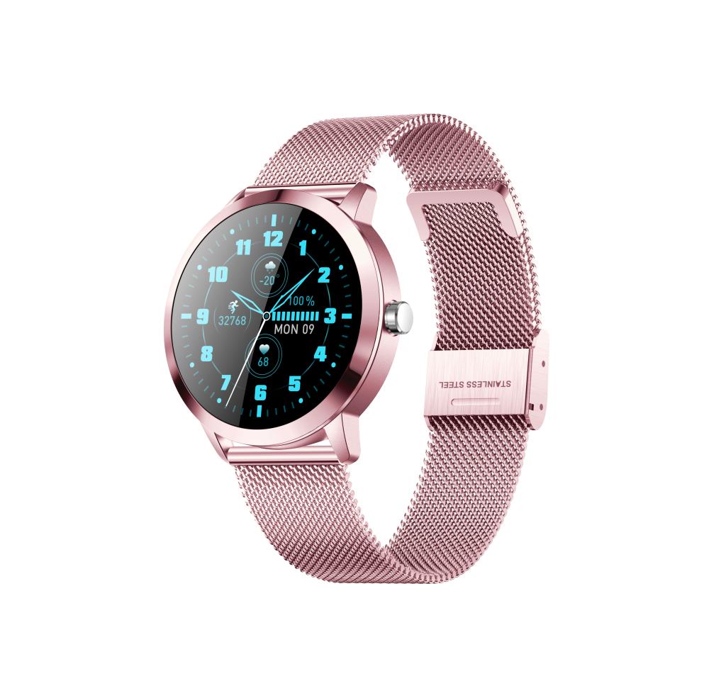 

Женские умные часы 1,09 HD Ips цветной экран женские модные женские физиологические циклы пульсометр умные часы Pk Dt66