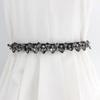 All-match Rhinestone Waist Corset Belts Elastic Cummerbunds Women Waist Belt Crystal Elastic Belt