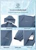 Men's Summer Hooded Ice Silk UPF50+ Sun Protection Jacket for Outdoor Fishing