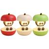 Apples Panda Night Light USB Rechargeable LED Bedside Lamp Ambient Light Christmas Festival Cute Mood Light for Bedroom Desk Decor