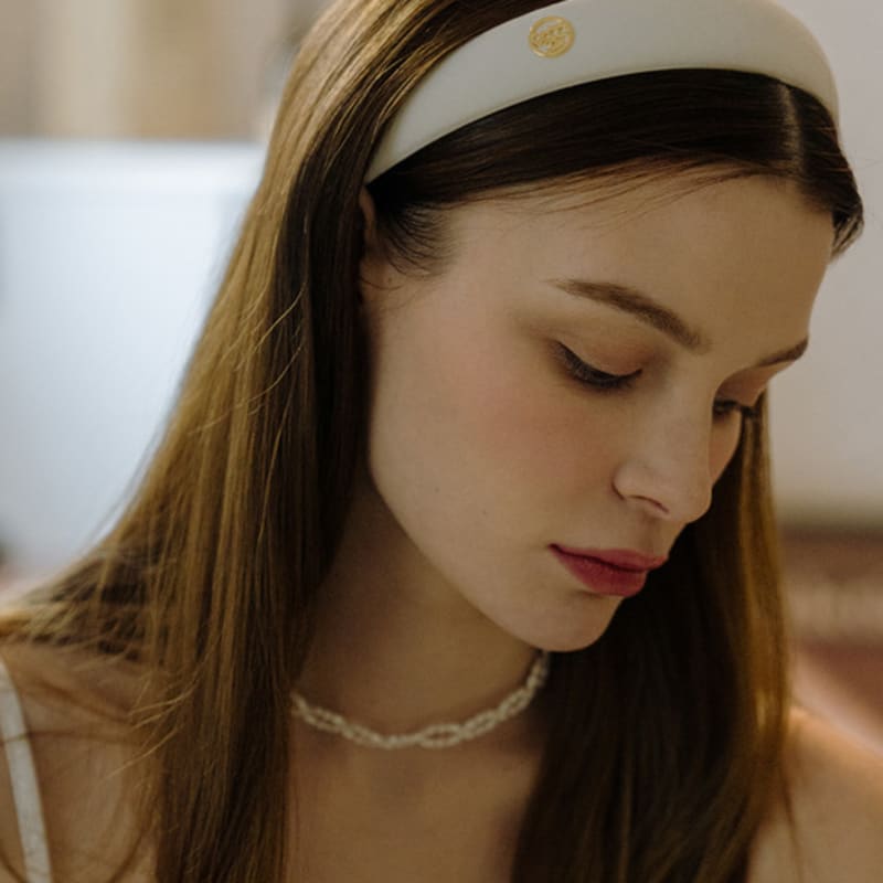 HAS HA059 Klassisches Kreislogo Haarband