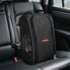 Car Emblem Sneaker Storage Bag  Auto Organizer Interior Accessories for Mitsubishi Asx Lancer V73 Triton Colt Evolution Xpander