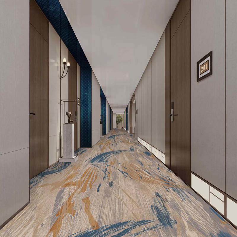 Gruby dywan ognioodporny do hoteli i klubów