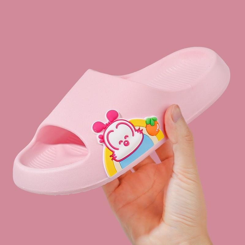 Small and Medium-sized Children's Slippers for Boys and Girls Indoor and Outdoor Non-slip Bathing Summer Children's Cartoon Sandals