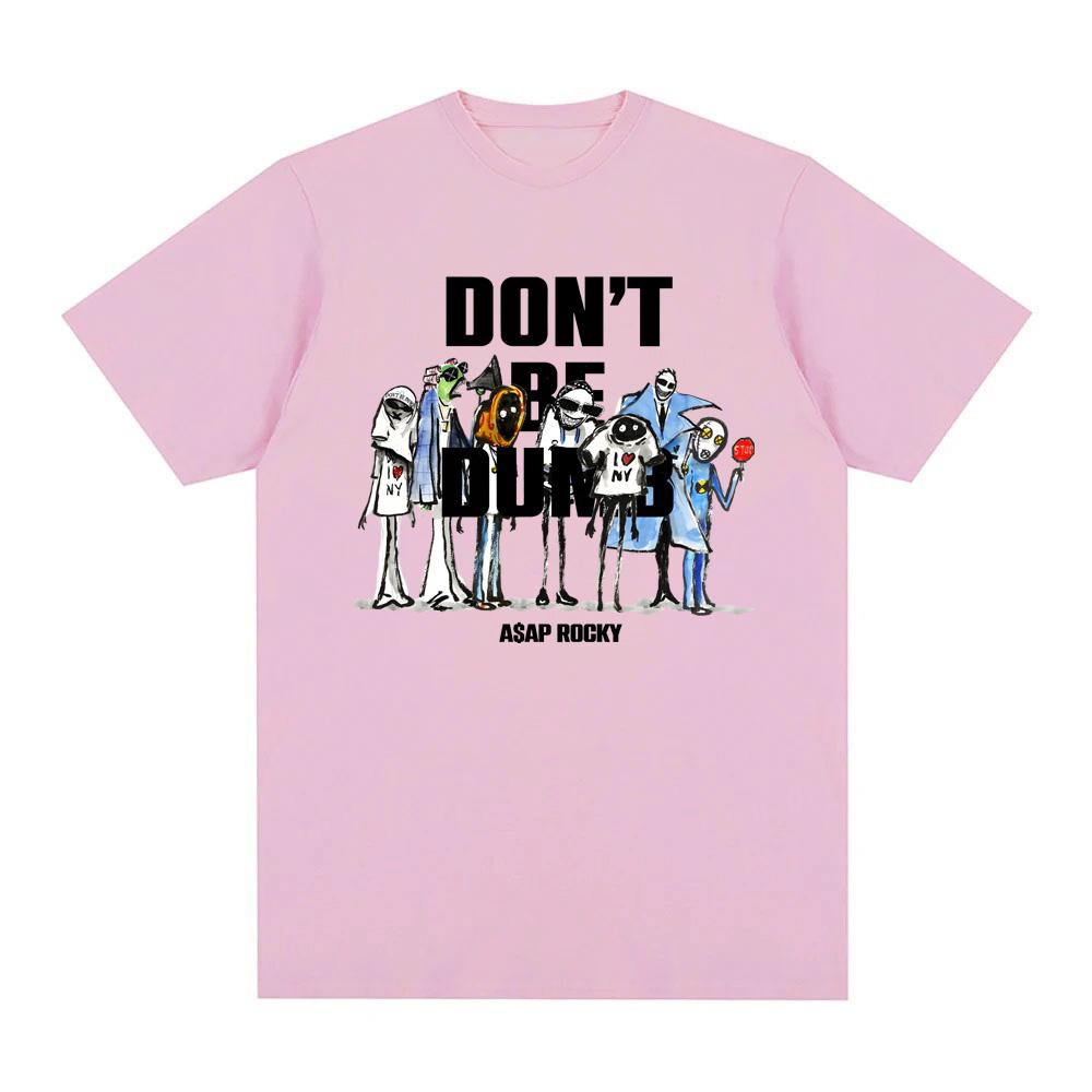 2026 New Album DON’T BE DUMB T-shirt American Rapper American Rapper Graphic Printing Hip Hop 100%Cotton Tee-shirt High Quality Anime Shirt Y2k Clothe