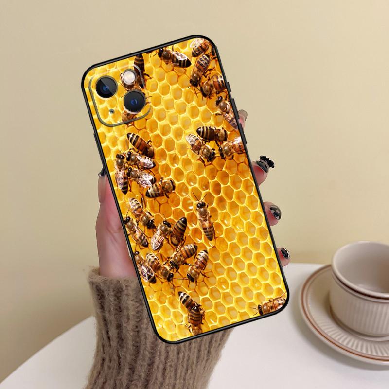

Bee Keeping Honey Bees Phone Case For iPhone 14 Pro Max 17 Air 16 15 11 12 13 Pro Max mini 16 Plus 16e Cover Funda iPhone 13 mini