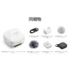 DJI Mic Mini Transmitter (Arctic White) Wireless Microphone, Lavalier Microphone, Ultralight Audio, DJI Osmo Audio, Noise Cancelling, Wireless Microph
