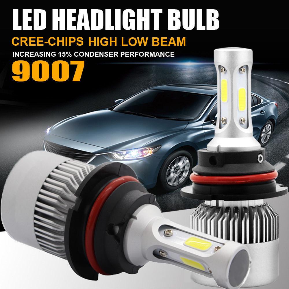 2X H4 9003 200W 20000LM LED Car Conversion Headlight KIT Hi/Low Beam 6000K White 2X H4 9003 200W 20000LM LED Car Conversion Headlight KIT Hi/Low Beam 6000K White