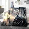 Coperta stampata con tema Assassin's Creed - Perfetta per divano, letto, viaggi e uso all'aperto | Lavabile in lavatrice, accogliente e resistente.