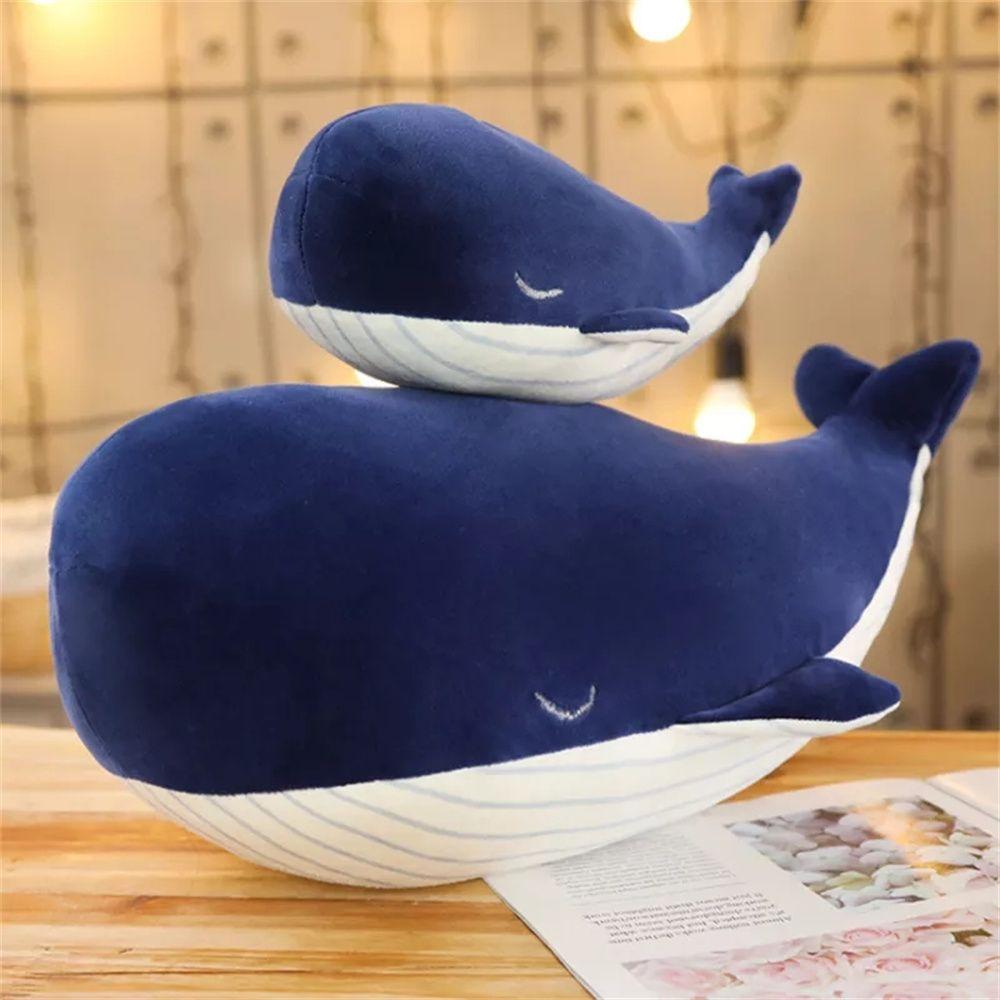 Kid Girl Plush Toys Soft Toys Sea Animal Stuffed Animals Blue Whale Stuffed Toys Whale Plush Toy