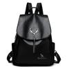 Damen Rucksack Große Kapazität Reise Weicher Leder Rucksack Mutter Tasche