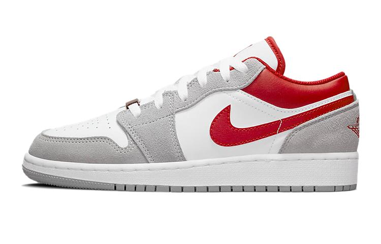Jordan 1 Low SE Smoke Grey Gym Red GS DM0589-016 36