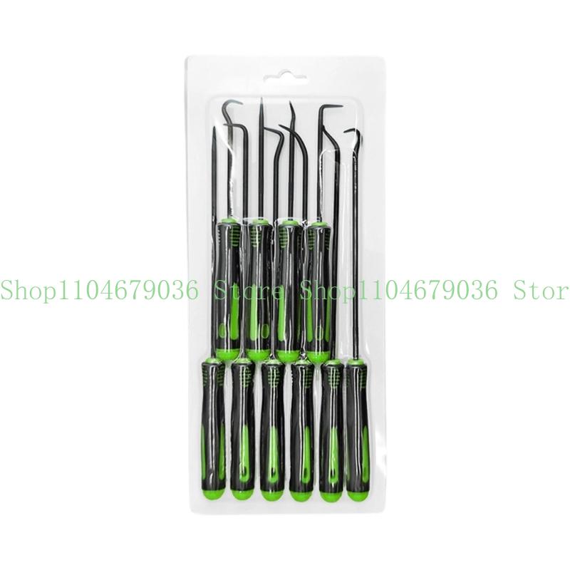 652F 4/8/10Pcs O Rings Seal Disassembly Tool O Rings Seal Gasket Screwdriver Puller 10pc black
