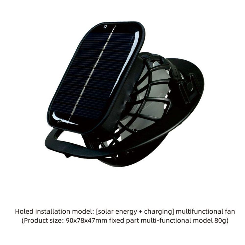 Sun Protection Sun Hat with 2 Solar Fan Fishing Hat  for Fishing Hiking Mountaineering