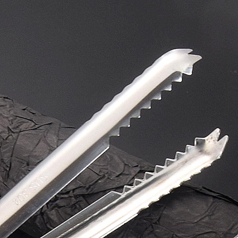 BOLIDOMI 304 Stainless Steel Ice Tongs
