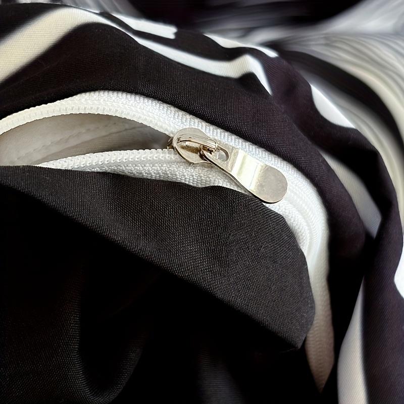 Black And White Design Skull Victoria Baroque Gothic Duvet Cover Set At Home Dormitory High Definition Printing Queen King Size