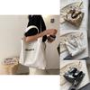 Versatile White Pvc Waterproof Tote Bag Featuring Chic Minimalist Aesthetic For Women