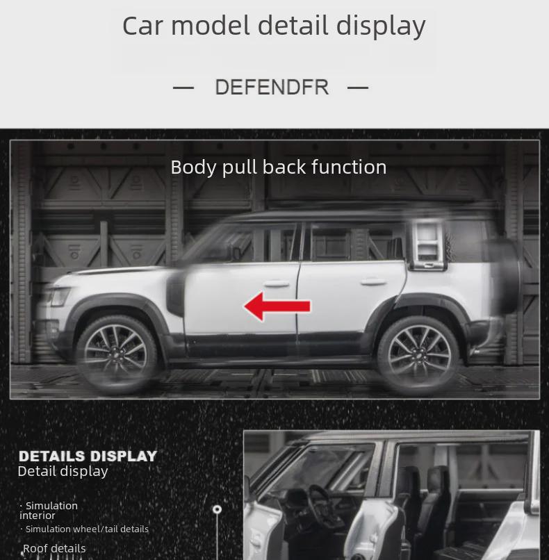 Qiyi Q3002A Off-Road Alloy Vehicle Model - Sound, Light, Pull-Back, Openable Doors - Kids' Toy Car