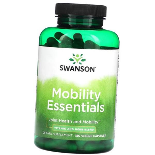 

Complex for joints and ligaments, Mobility Essentials, Swanson 180 gelcaps (03280028) 180softgels
