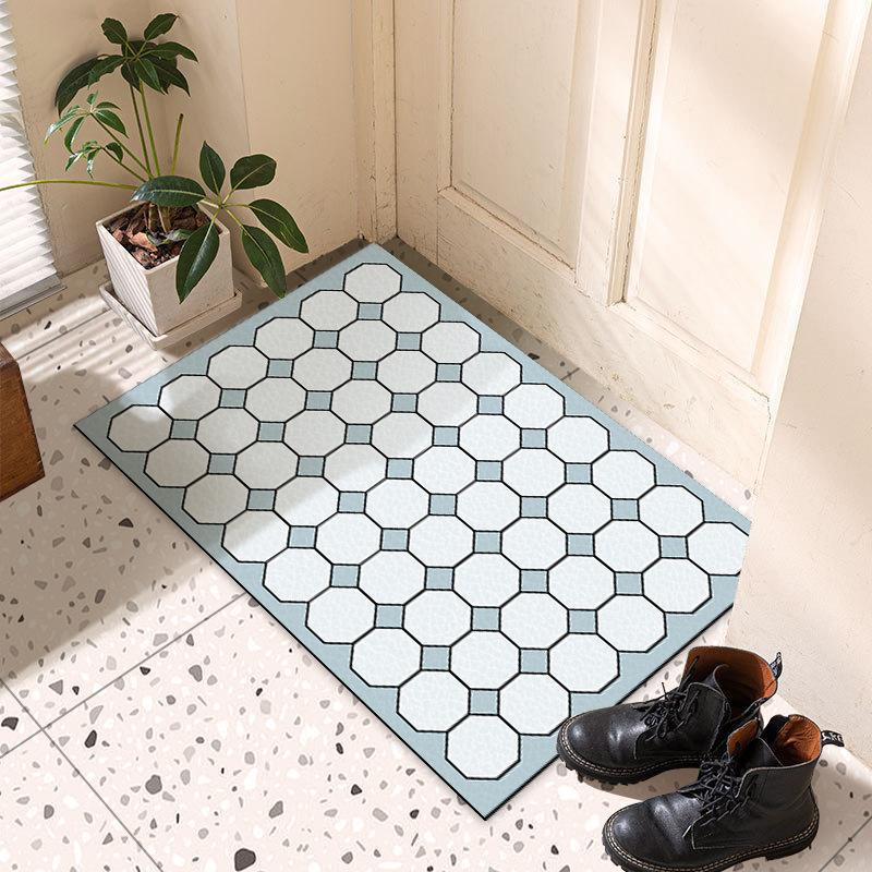 Kitchen Non-slip Mat Simple Absorbent Oil Absorbent Long Anti-dirty Foot Mat Entry Bathroom Bathroom Door Anti-fall