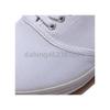 Unisex White Slip-On Mesh Canvas Shoes for Martial Arts and Gymnastics