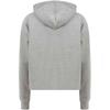 SF Damen/Damen Slounge Plain Heather Crop Hoodie