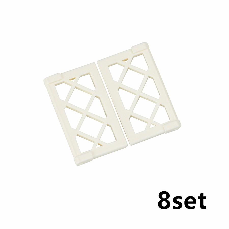 MOC Bricks Door Frame Glass Window 1x4x3 60594 60608 DIY Architecture House Building Blocks Toys Kids Educational Plastic Bricks