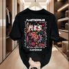 2026 Hot Sale Vintage Paisley Floral Print T Shirt Men Women Plantseedblub Letter Graphic Cotton Short Sleeve Oversized Hip Hop Streetwear Top